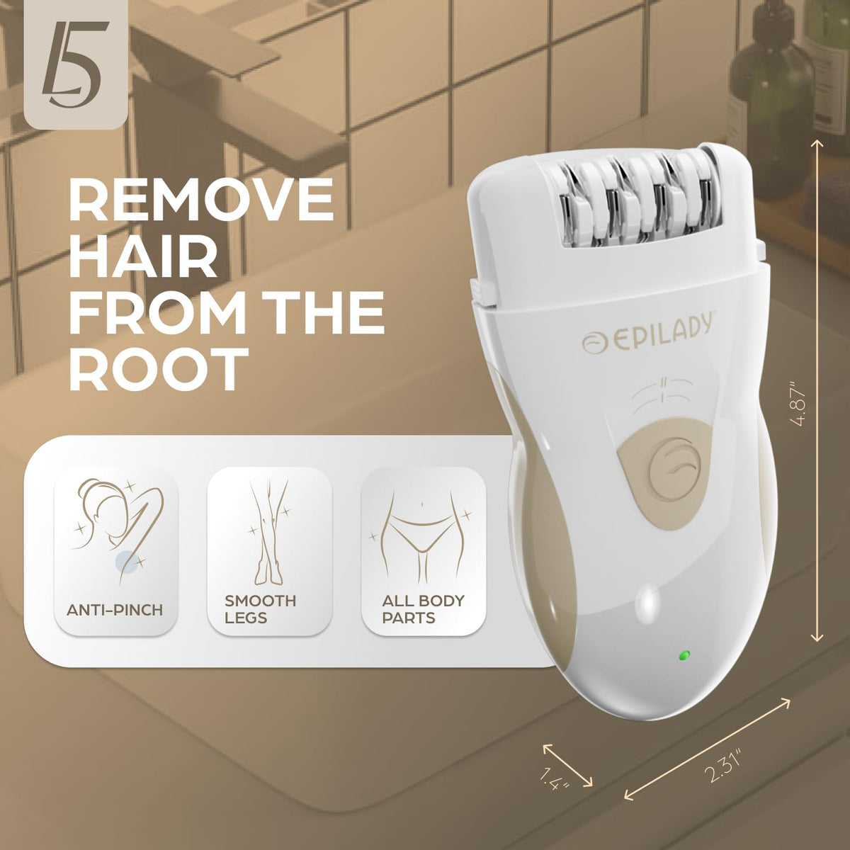 Epilady L5 Rechargeable Epilator