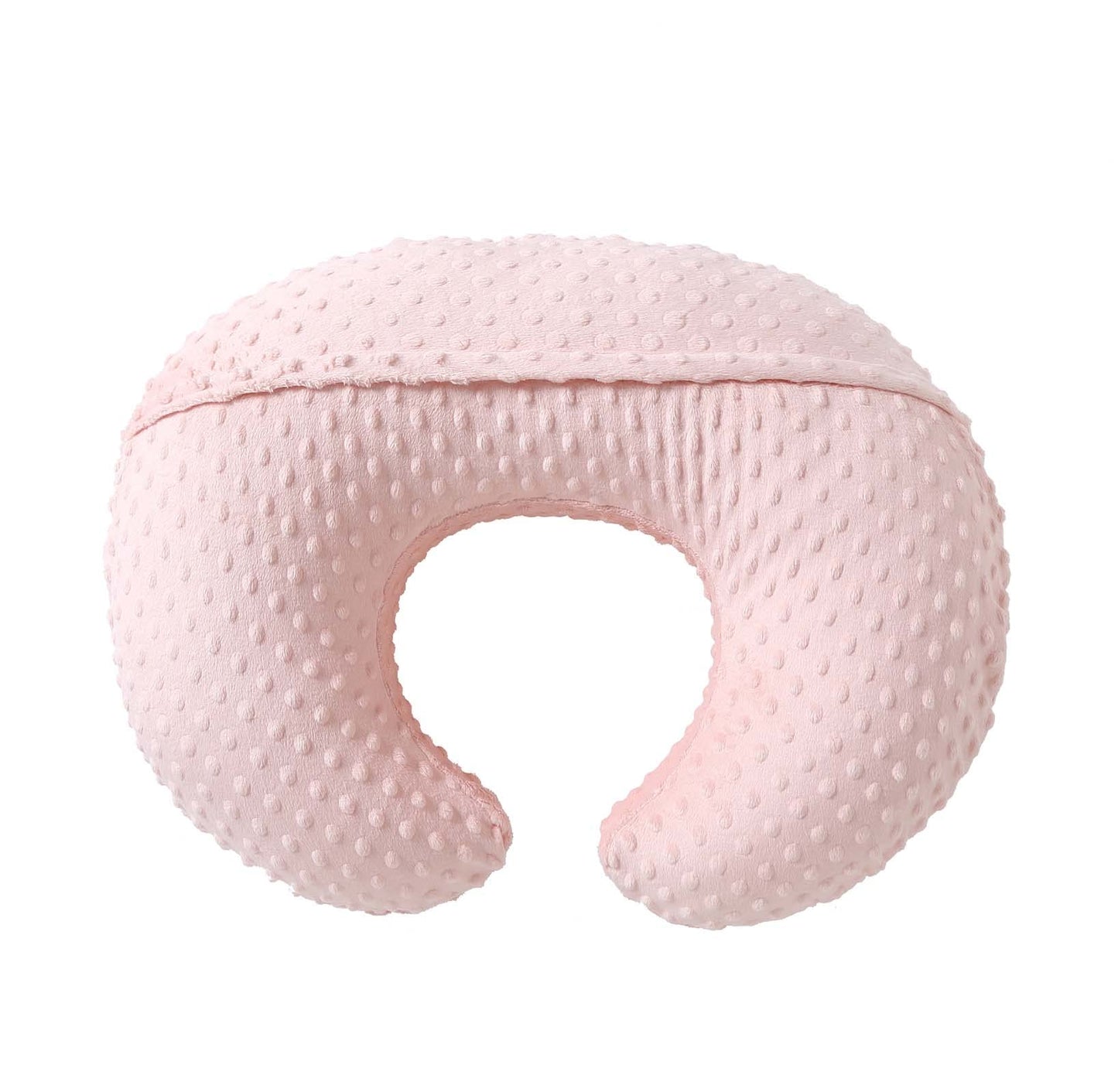 QUENESS Almohada y posicionador para lactancia, para alimentación con pecho y biberón, soporte para sentarse del bebé con cubierta ultra suave removible, soporte para tiempo boca abajo para bebés