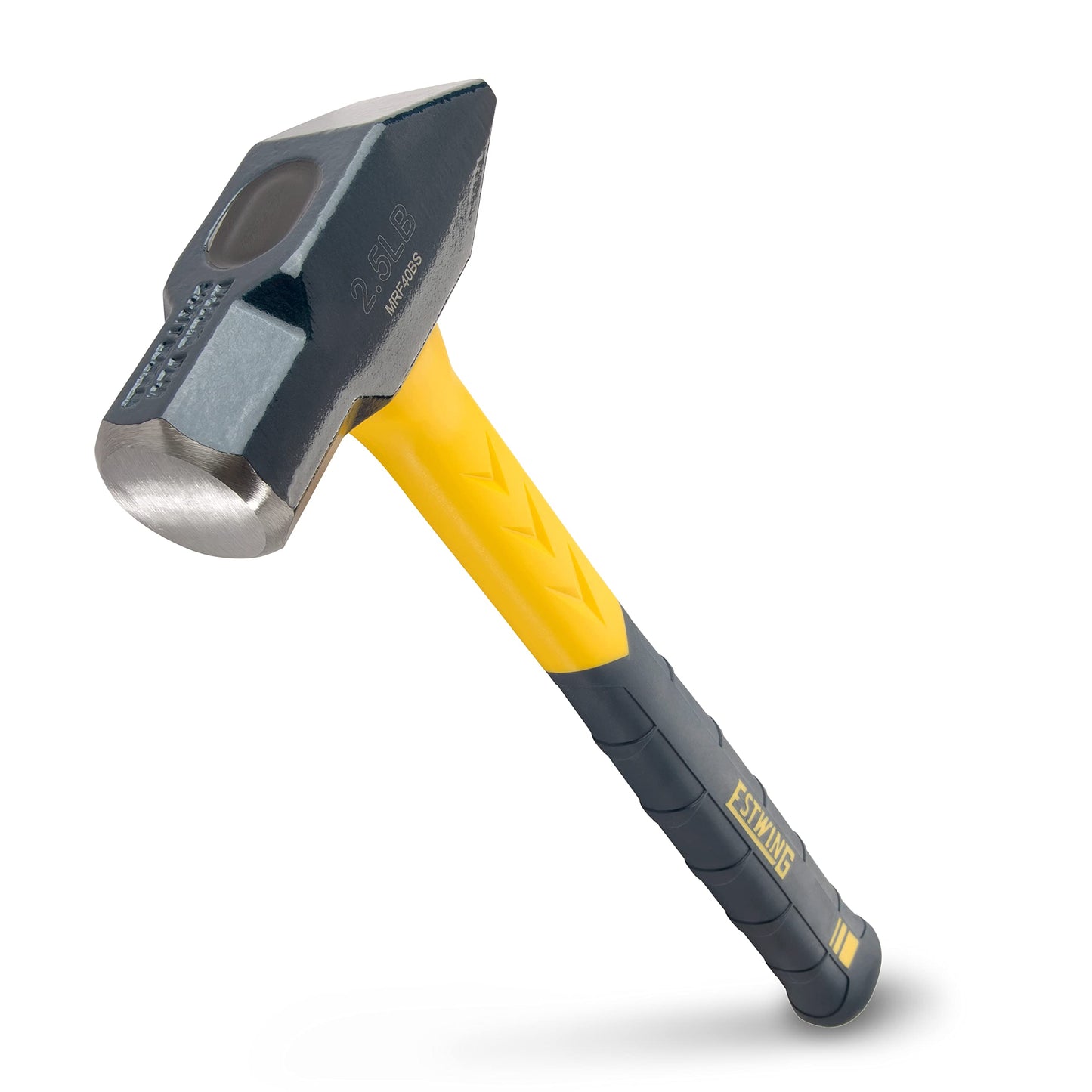 Martillo de Herrero Estwing Azul Sure Strike 40 Onzas con Mango de Fibra de Vidrio y Agarre Antideslizante