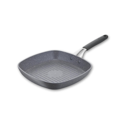 Grill 26x26 Lagostina Tempra Mineral, Con antihadherente Mineralis, compatible con todos los tipos de estufas