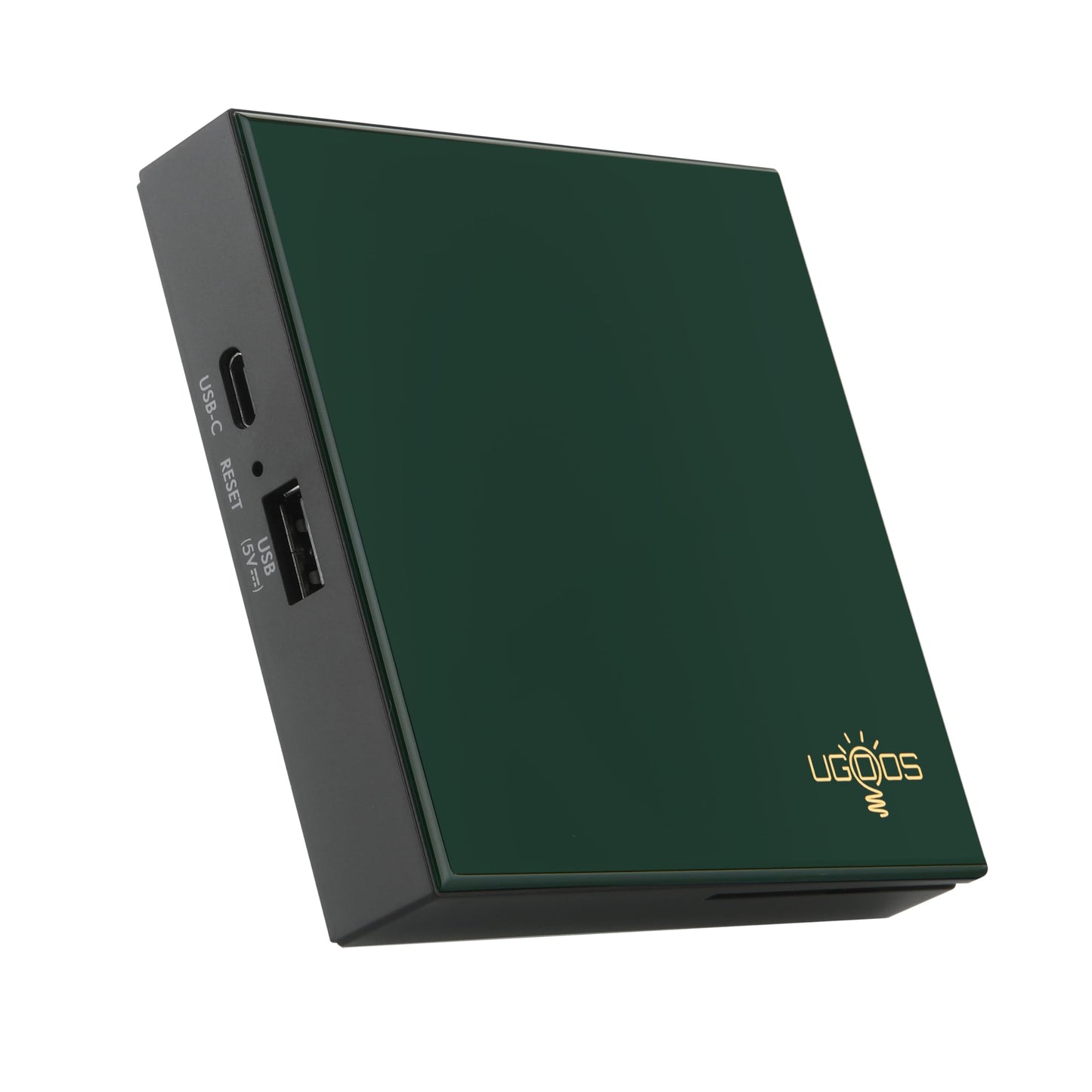 Ugoos SK4 Pro TV Box Android 14.0 Amlogic S905X5M-K 4 GB RAM 64 GB ROM 2.4G/5G Wi-Fi Dual Ethernet 100M USB 2.0 BT5.4 Soporte AV1 VP9 H.265 4K HDR