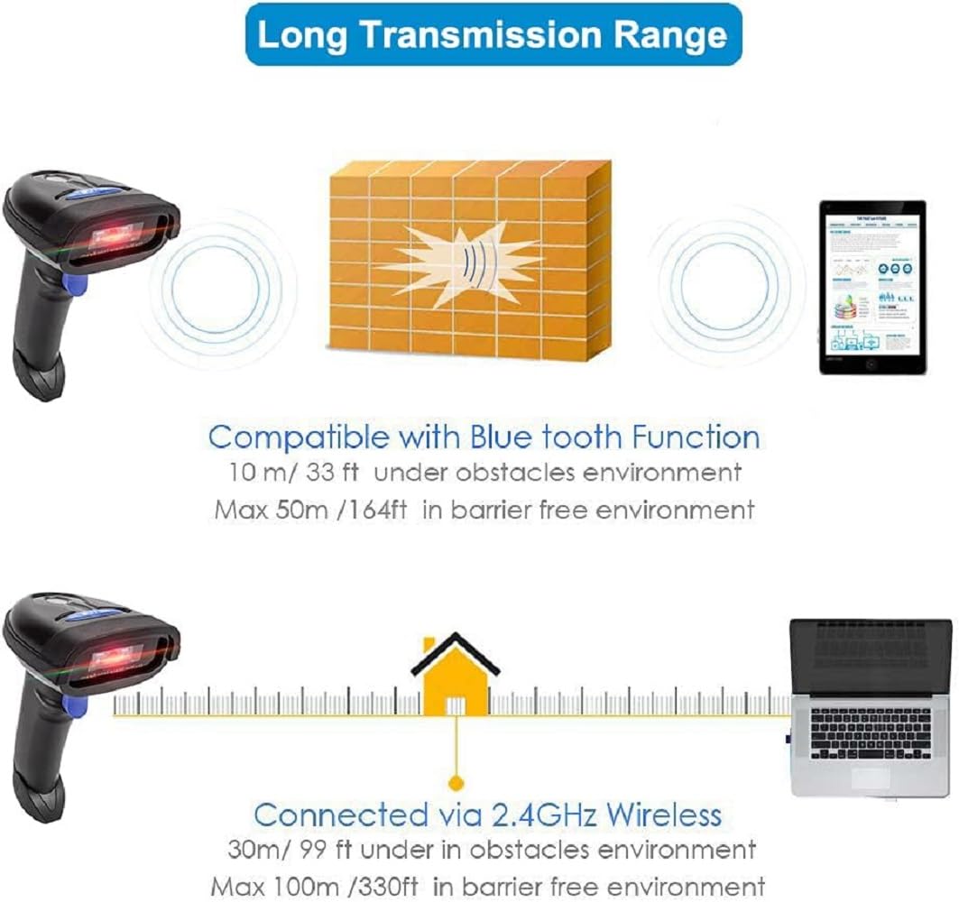 Escáner de Código de Barras NETUM Bluetooth