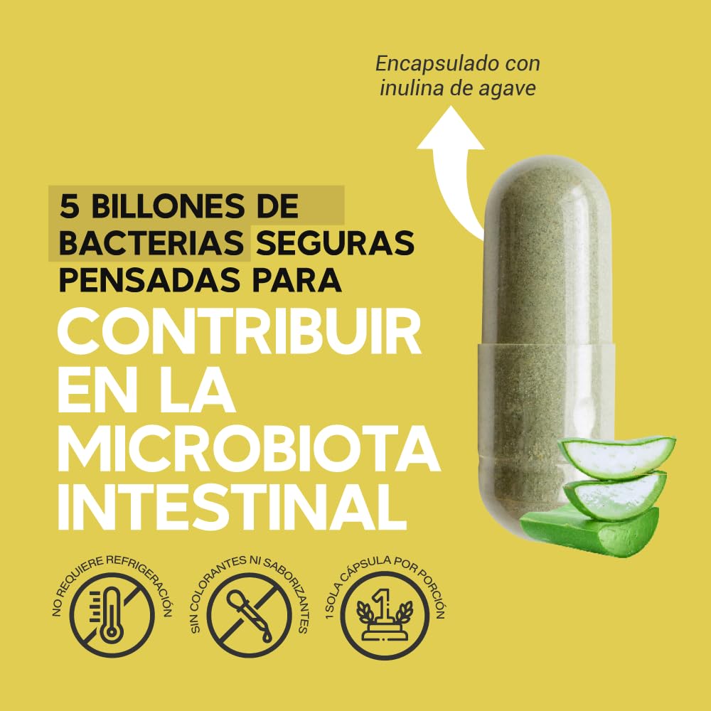 Probióticos MegaBiotic 5 Billones con 11 Cepas para Mujeres y Hombres