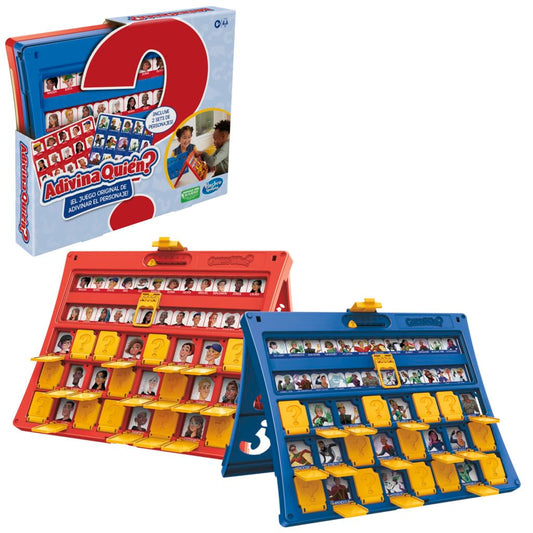 Hasbro Gaming Adivina Quién? - El Juego Original de adivinar el Personaje - Juego de Mesa para niños - Fácil de Montar, para 2 Jugadores, + 6 años