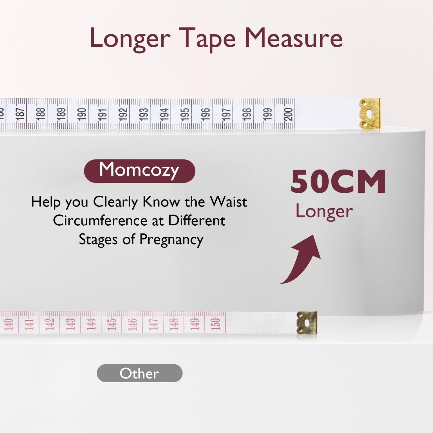 Momcozy - Regla de pezón para tamaño de brida, herramienta de medición de silicona suave y flexible para tamaño de extractor de leche, compatible con Momcozy Medela, Spectra, Lansinoh, fácil de usar