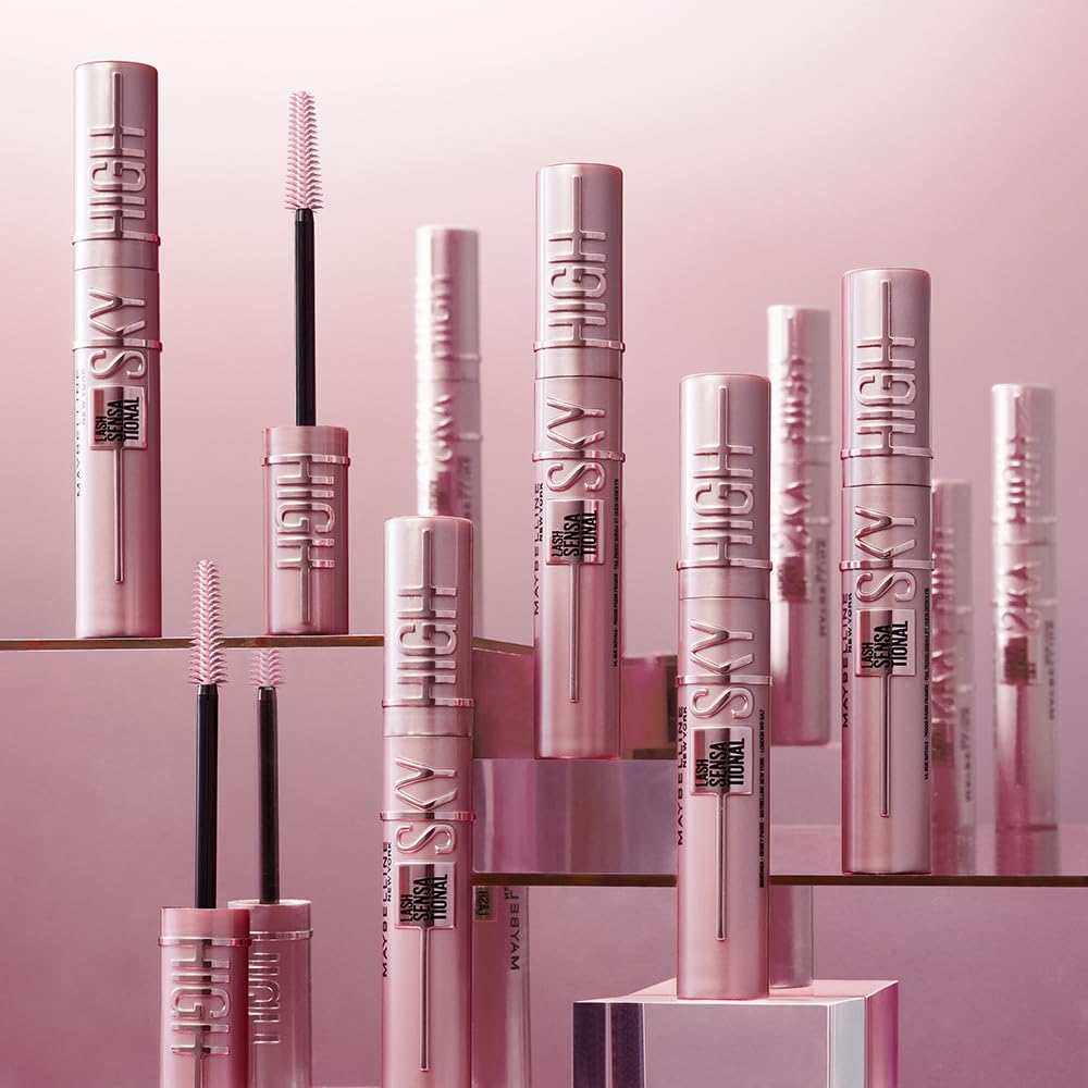 MAYBELLINE Mascara de Pestañas Sky High Alargadora a Prueba de Agua 6ml