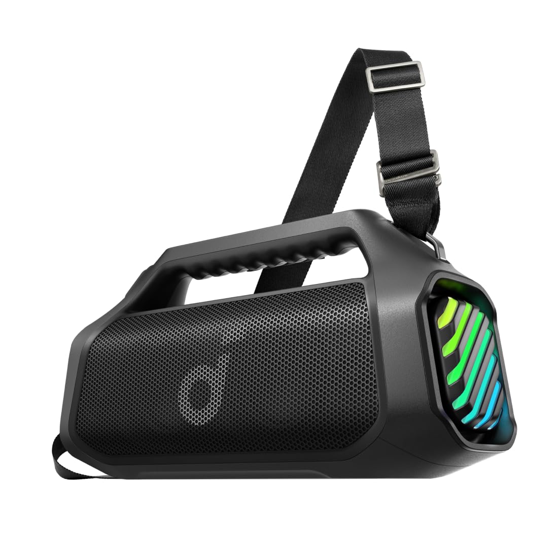 Soundcore by Anker Boom 2 Plus Bocina Bluetooth Portatil, 20h de Reproducción, Potencia 140W con BassUp, Sincroniza +100 Altavoces, IPX7 Flotante, Altavoz Inalámbrico, Party Box