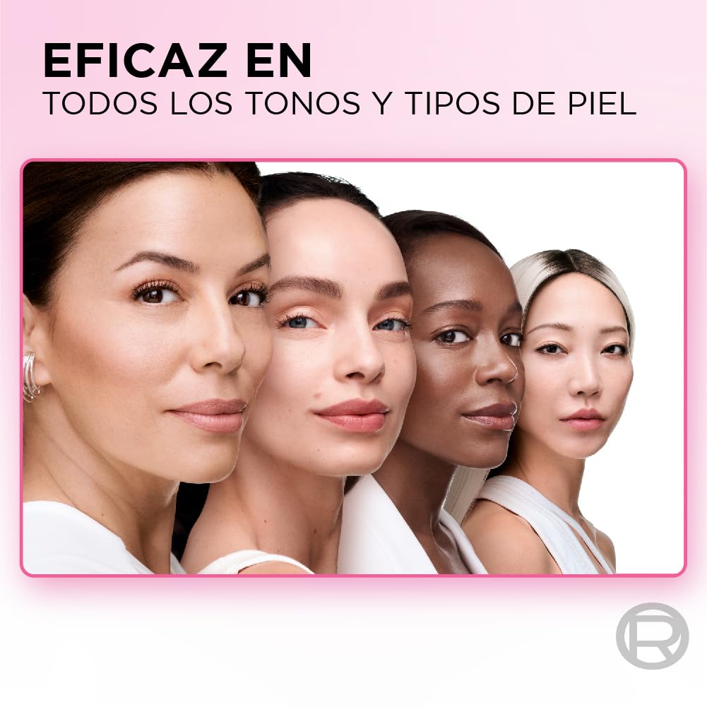 L'Oréal Paris Kit Rutina Completa Glycolic Bright; Gel limpiador, Crema día, Crema Noche y Serum, Anti-Manchas con Ácido Glicólico y Niacinamida