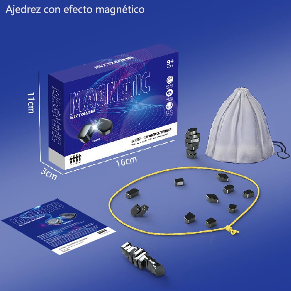 Juegos de Ajedrez Magnéticos NACOOL Estilo de Cuerda
