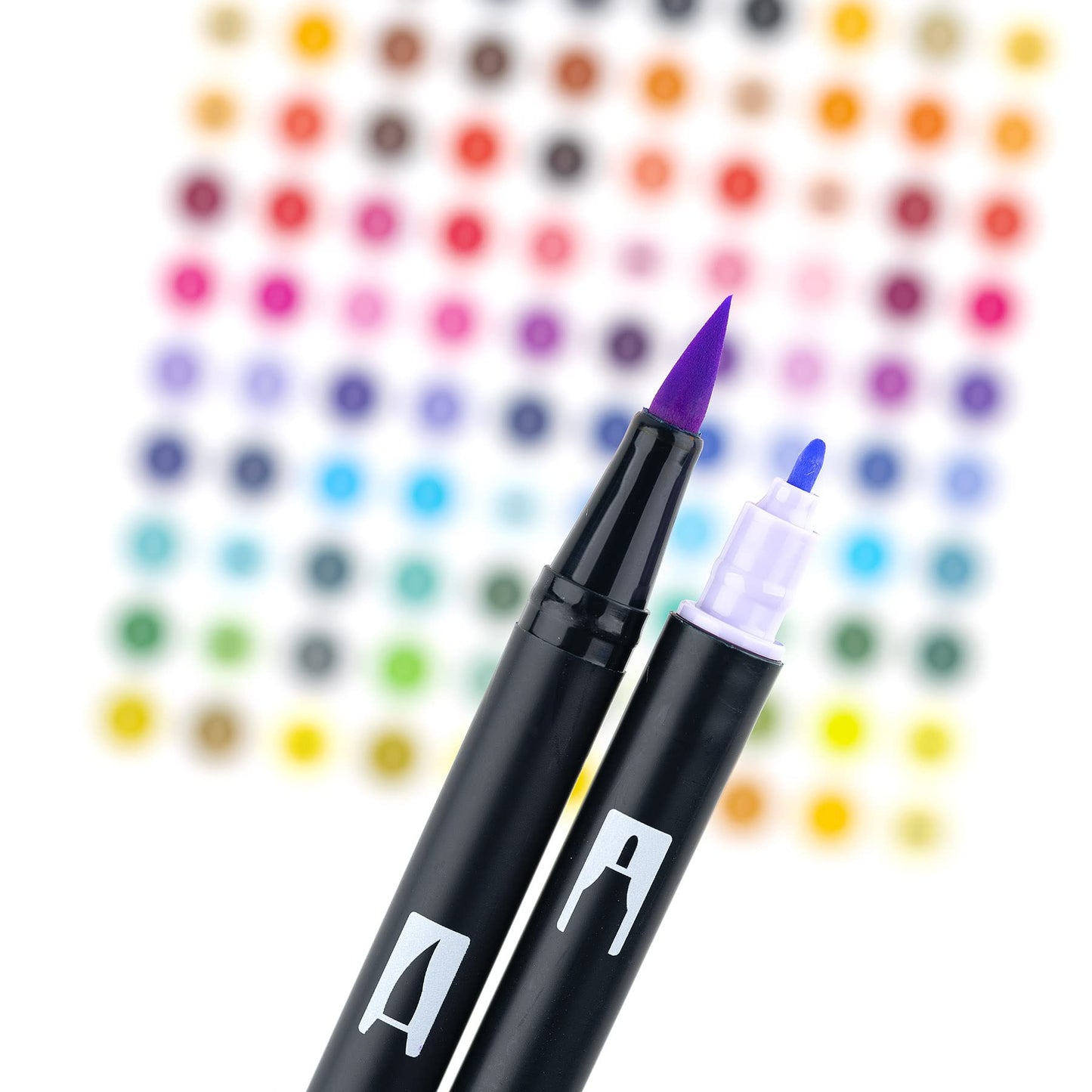 Marcadores Artísticos de Doble Pincel Tombow Pastel Art Deco Brillantes Paquete de 10