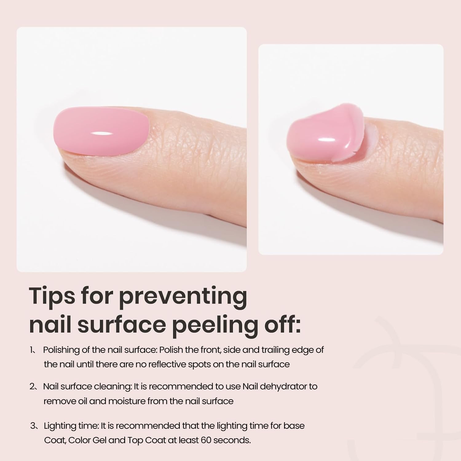 beetles Gel Polish 2 piezas 15ml No Wipe Gel Top Coat y Base Coat Set - Acabado Brillante y de Larga Duración, Lámpara LED Soak Off Capa Superior de Base de Gel Acabado Brillante