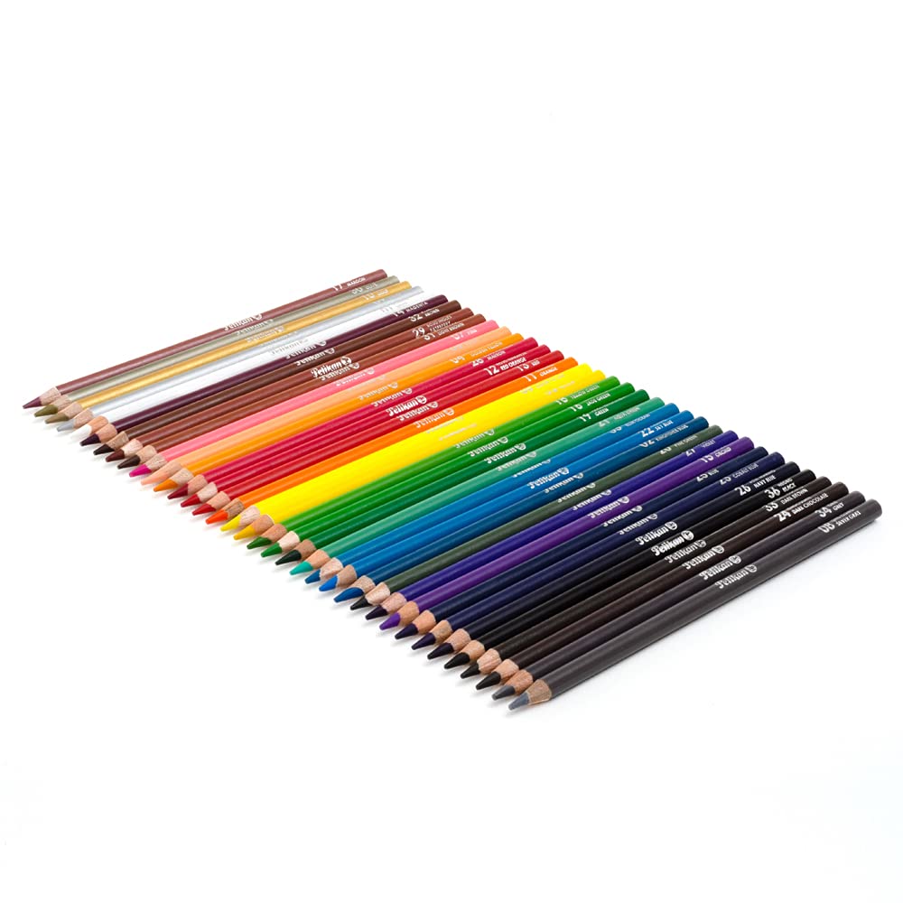 Lápices de Colores Pelikan 30330302 36 Piezas 4 mm
