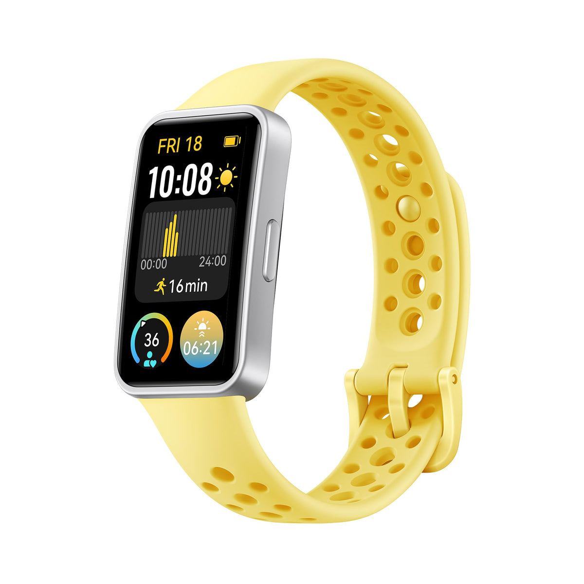 Smartwatch Huawei Amarillo con Pantalla AMOLED de 1.47” y Duración de 2 Semanas