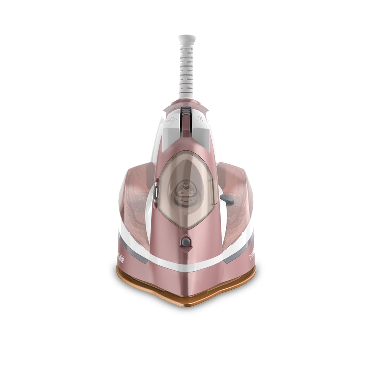 BLACK+DECKER Iron, IR2398, 50% más suave deslizamiento con suela de cerámica con infusión de perlas, potente vapor, cable de 8 pies, función de vapor vertical