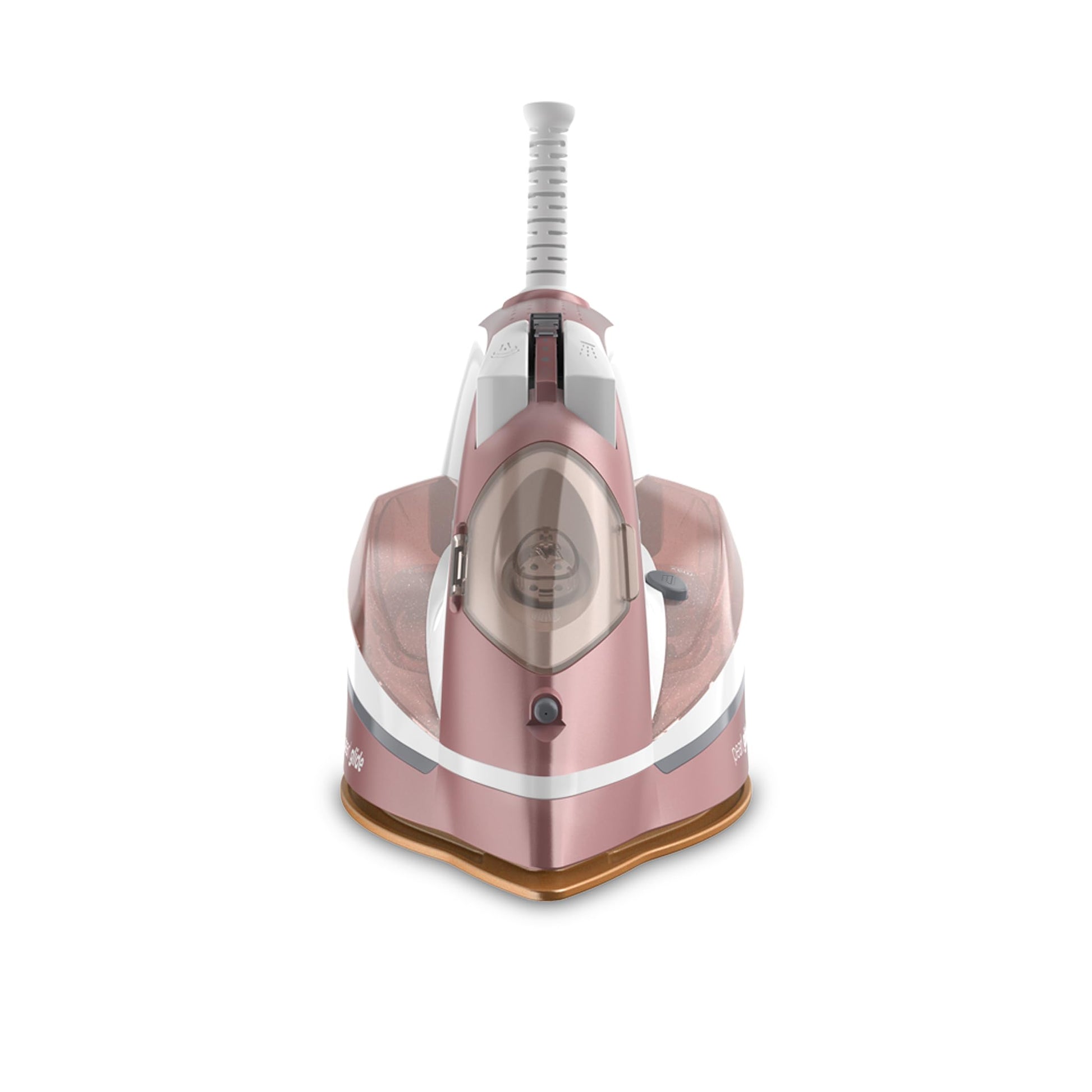 BLACK+DECKER Iron, IR2398, 50% más suave deslizamiento con suela de cerámica con infusión de perlas, potente vapor, cable de 8 pies, función de vapor vertical