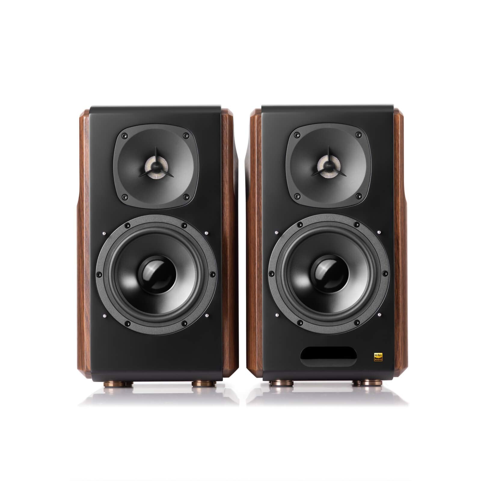 Edifier S2000MKIII Altavoces Bluetooth de estantería 2.0 con Bluetooth - Altavoces de Monitor de Estudio de 130 W para audiófilos con Entrada inalámbrica, Entrada de línea y Entrada óptica