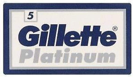 25 GILLÌöTTE Platinum Double Edge Razor Blades Made in Russia