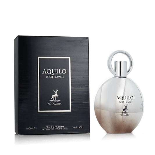 Maison Alhambra Aquilo for Men Eau de Parfum Spray, 3.4 Ounce