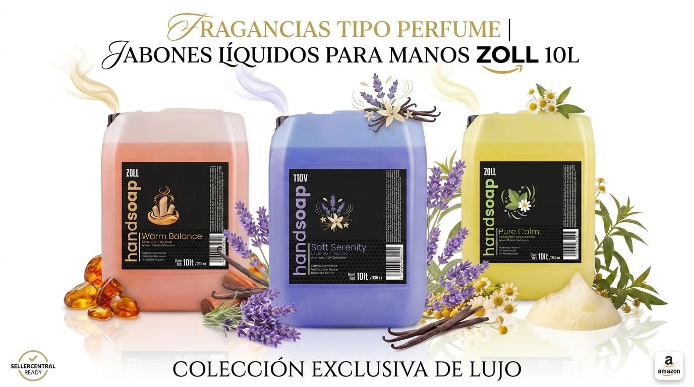 Zoll, Jab?n L?quido para Manos con Aroma Tipo Perfume
