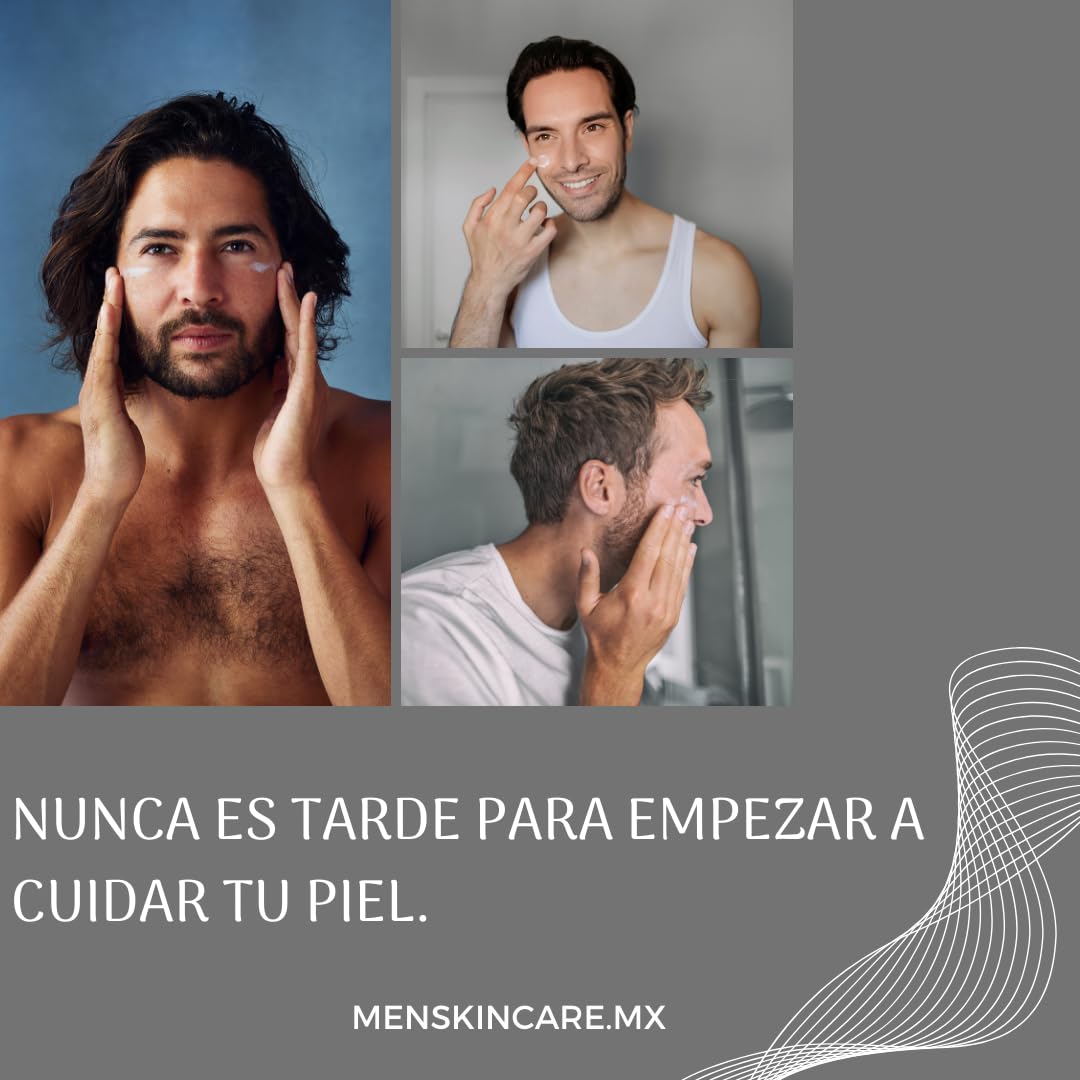 Crema antioxidante y reparadora con vitaminas para hombres - 100 gramos