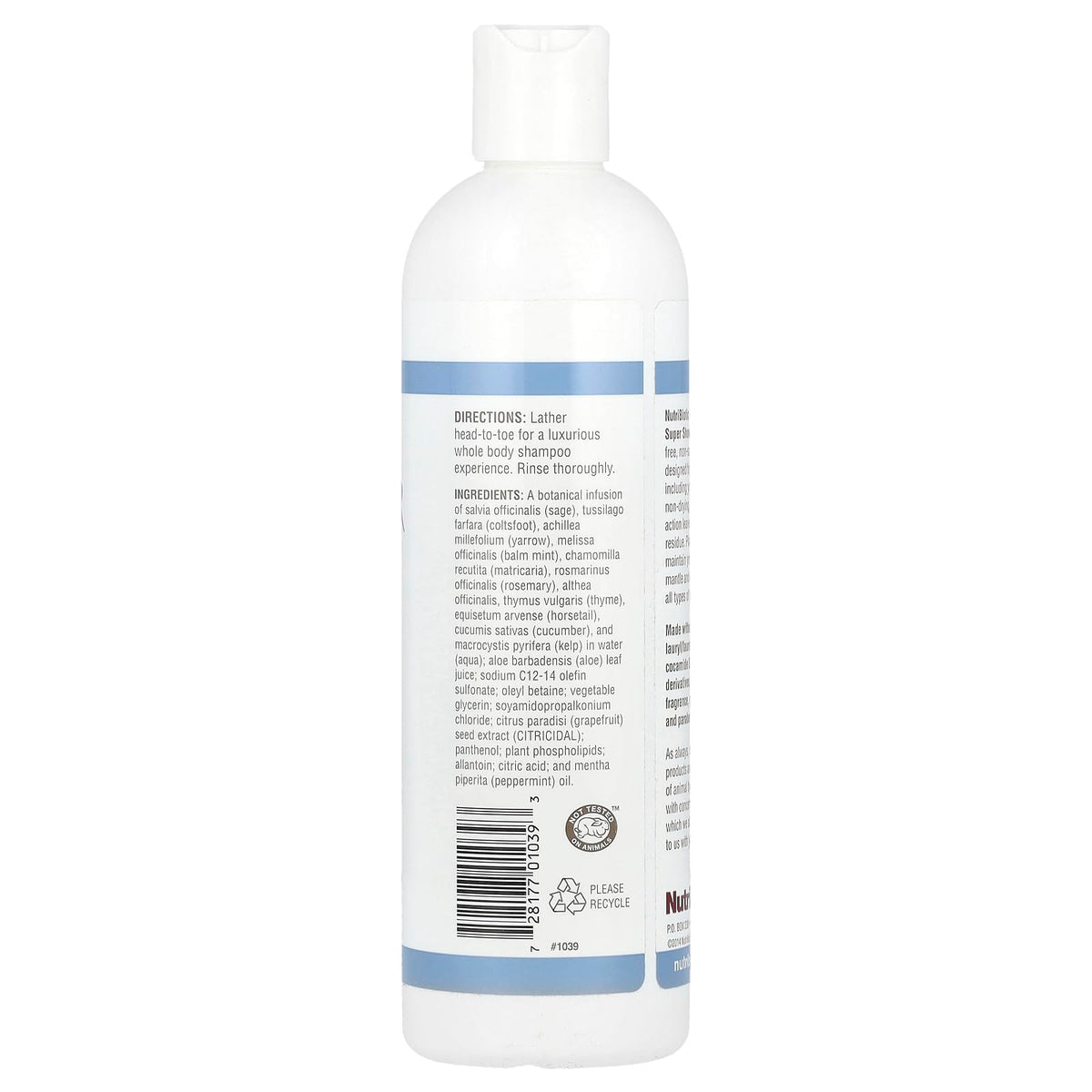 Nutribiotic Super Shower Gel, Fragrance Free, 12 Fluid Ounce by Nutribiotic