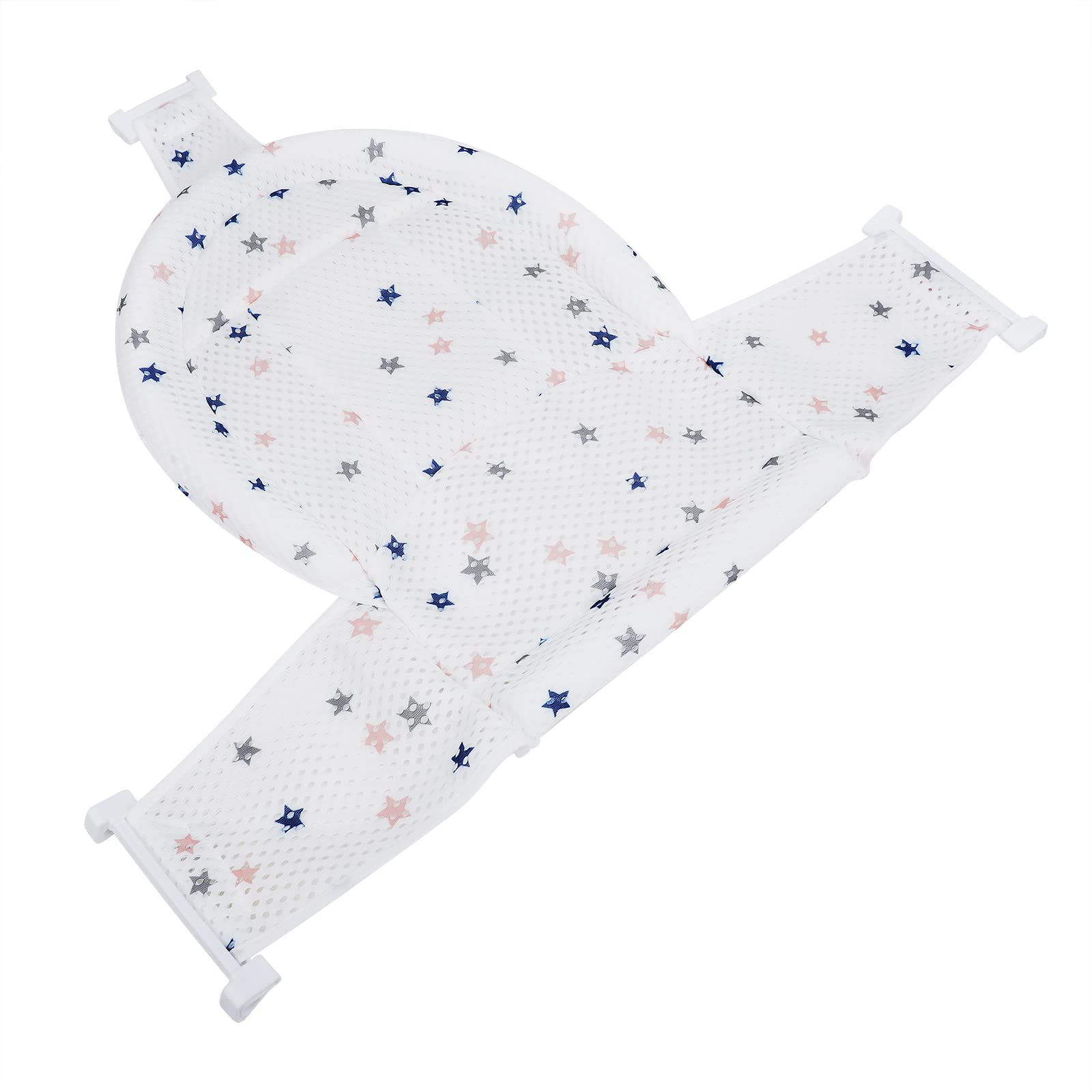 Red de Apoyo para Bañera Bebé Recién Nacido Malla Suave Ajustable