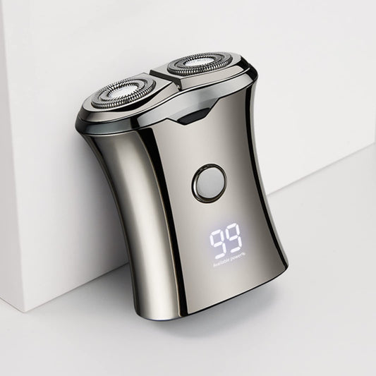 Afeitadora Eléctrica Mini Portátil para Hombre Recargable Lavable en Seco y Húmedo