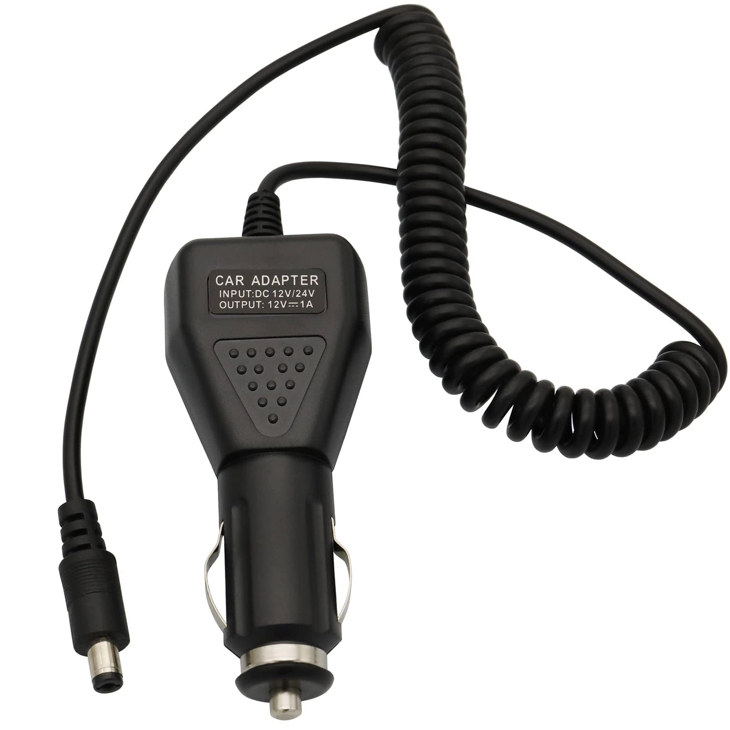 Cable de carga de batería de 12 V/24 V para coche, compatible con Motorola Kenwood Icom Base de cargador