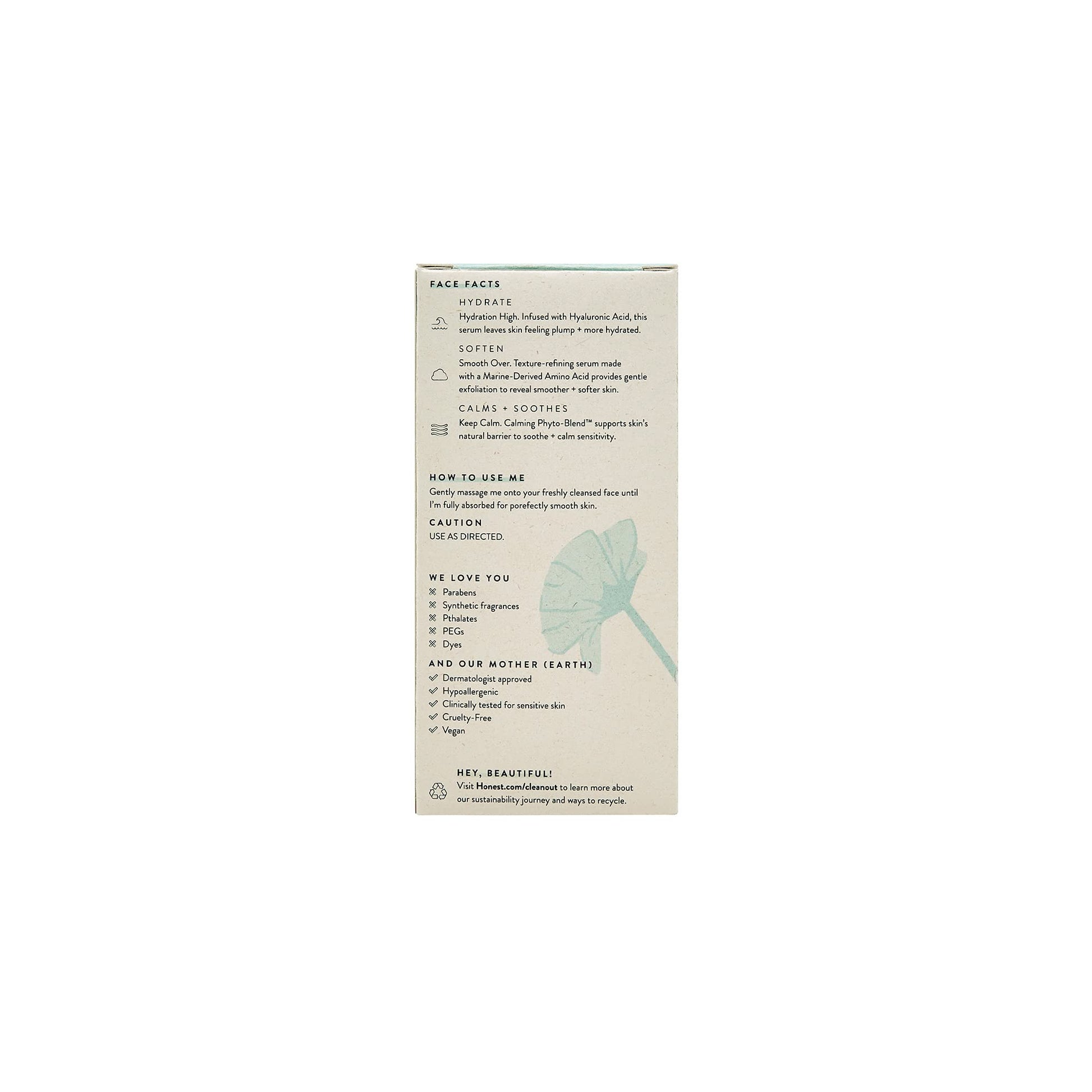 HONEST BEAUTY Honest Calm and Porefect Serum Women Serum 1 oz