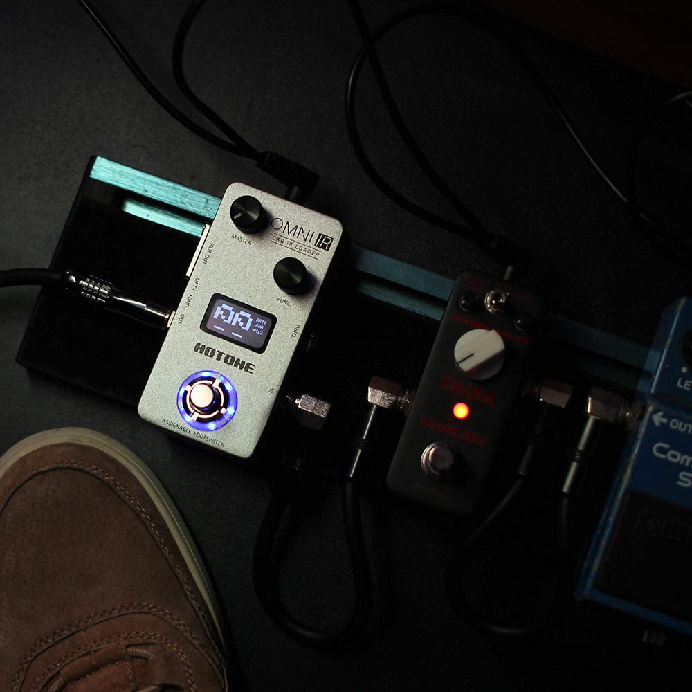Hotone Omni IR Cabina Impulse Gabinetes de respuesta para altavoz Simulación Guitarra Pedal de efectos bajos