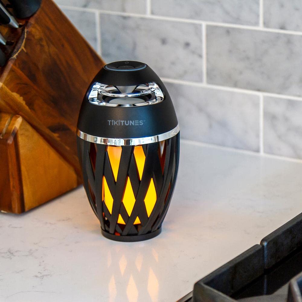 Altavoces Bluetooth Exteriores Tiki Tunes Negro Set de 2