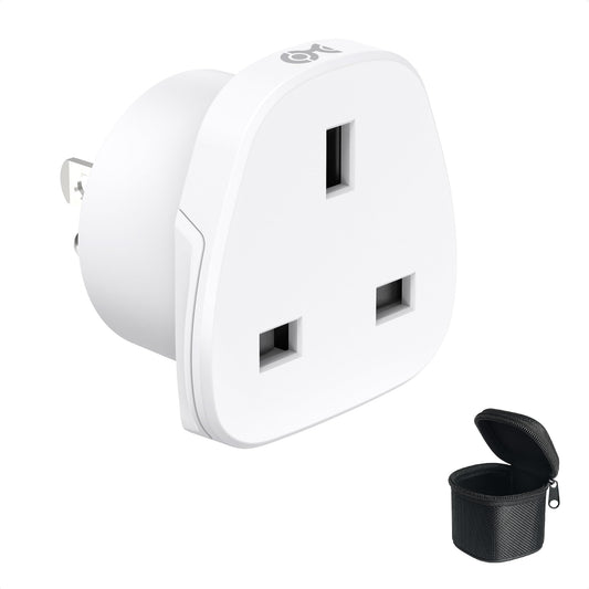 Adaptador Enchufe Cable Matters Reino Unido a Estados Unidos Tipo