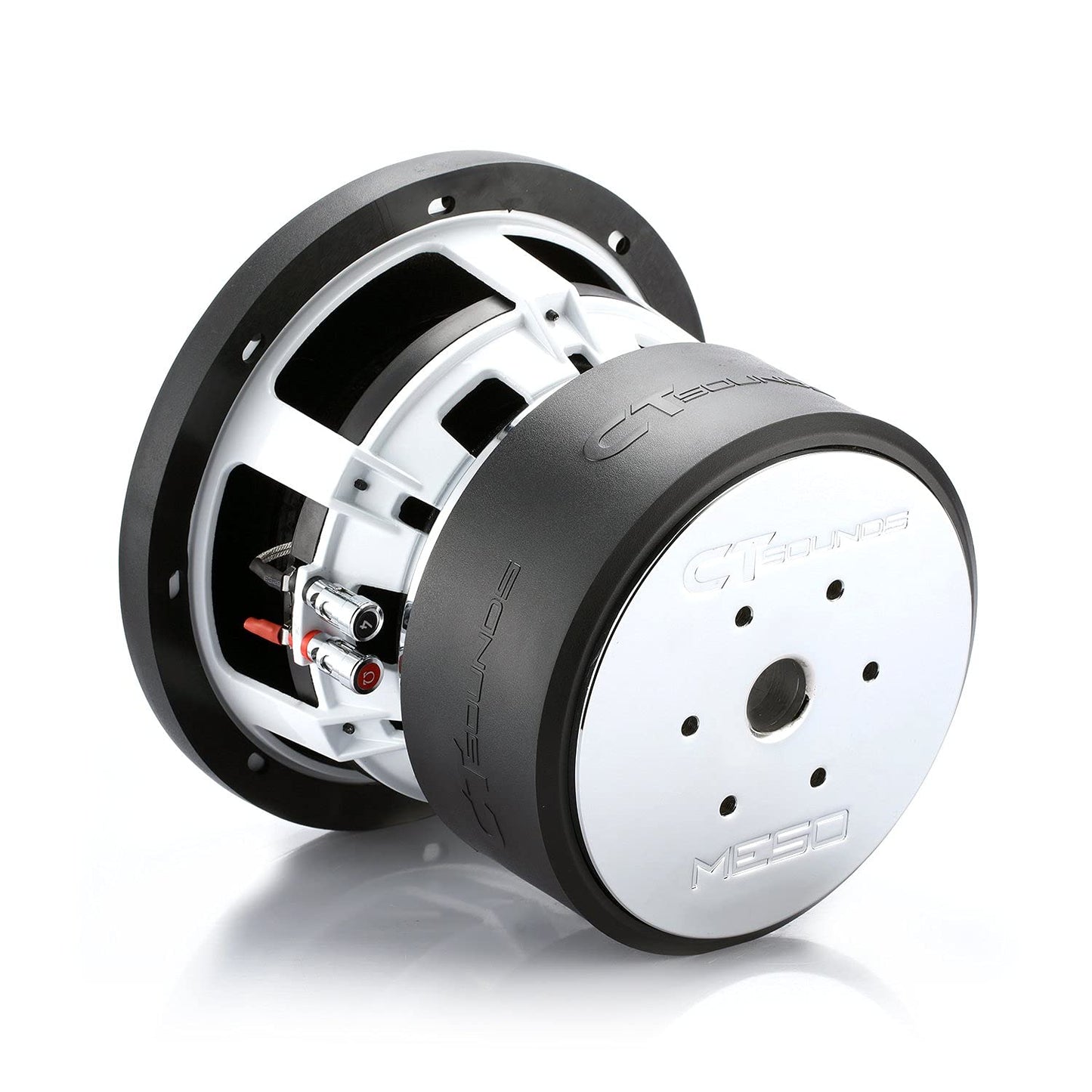 CT Sounds MESO-8-D4 1600 vatios máximo 8 Pulgadas - Subwoofer Dual para Coche de 4 ohmios