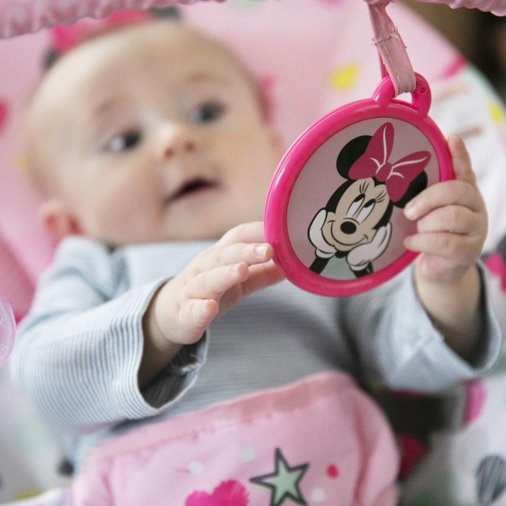 Disney Baby Mecedora Con Motivos De Lunares Y Minnie Mouse, Pink, Paquete De 2340.0 Grams