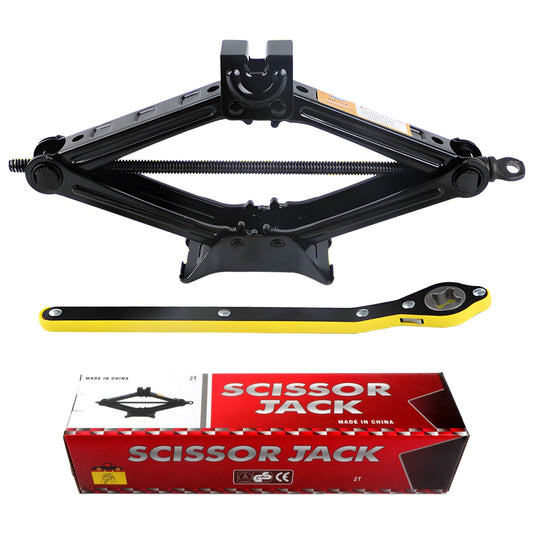 Gato Hidráulico 2 Toneladas - Herramienta Profesional para Taller Mecánico, Reparación de Autos y Camiones, Kit de Herramienta para Neumático SUV,RV y MPV