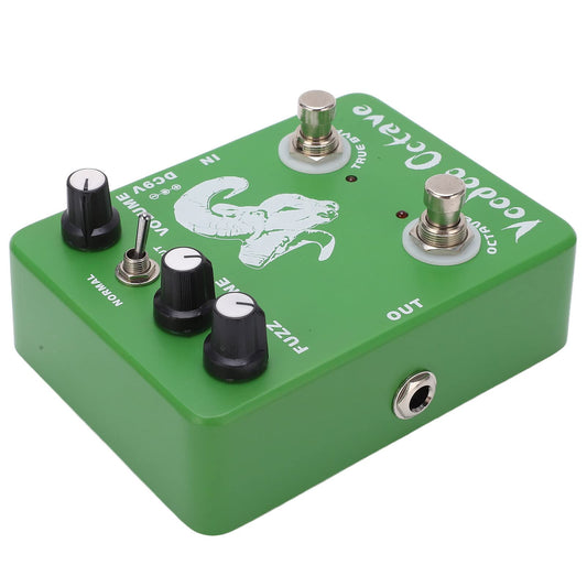 Pedales de Efectos de Guitarra True Bypass Fuzz con Luz LED