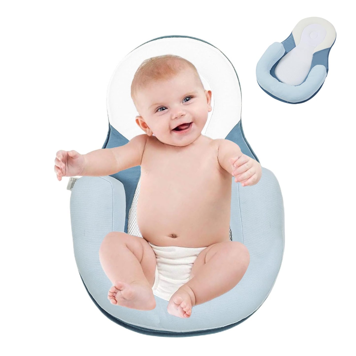 MADELALU Almohada de Lactancia, Posicionador para Bebé