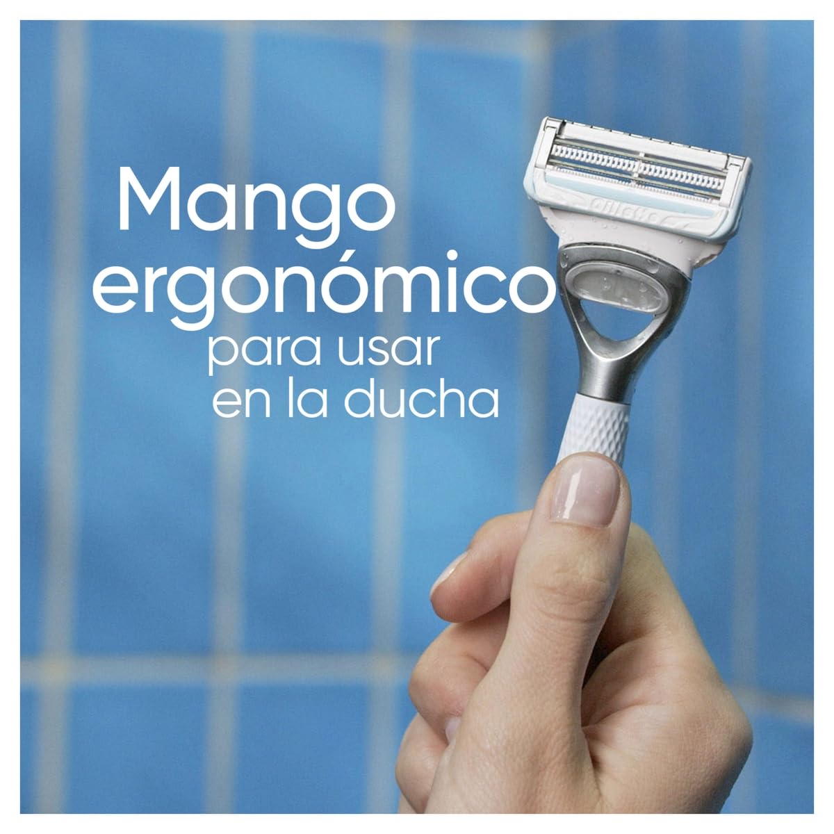 GILLETTE Venus para Área Íntima, Rastrillo para Mujer, 1 Mango + 1 Cartucho para Rastrillo Venus con Barrera Anti Irritación, Depilación Zona Íntima