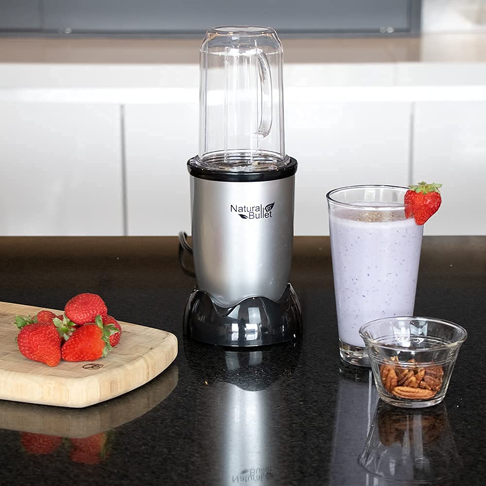 Licuadora Procesador/Pulverizador de Alimentos Bull 250w en pocos minutos Professional Blender | Libre BPA | Cuchillas Desmontables Acero Inoxidable Practico