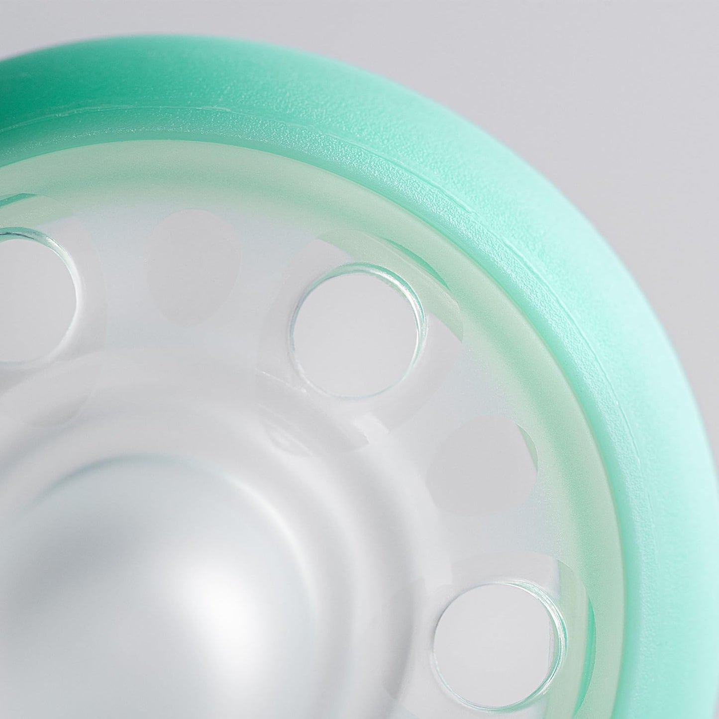 Chupete Tommee Tippee Noche Brillo en la Oscuridad Textura Similar a la Piel Diseño Simétrico Sin BPA para 0-6 Meses