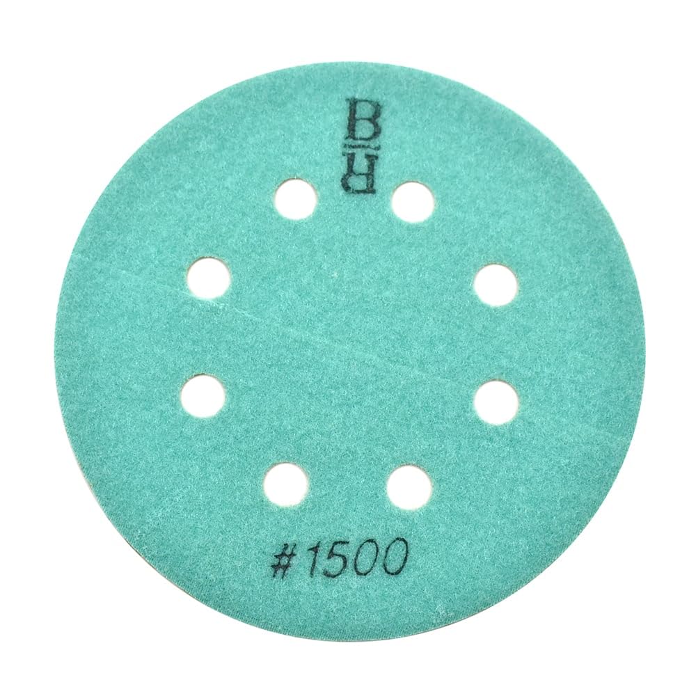 SPECIALTY Diamond brtd61500 1500 Grit 15,2 cm Thin Dry Pad para Orbital Sanders