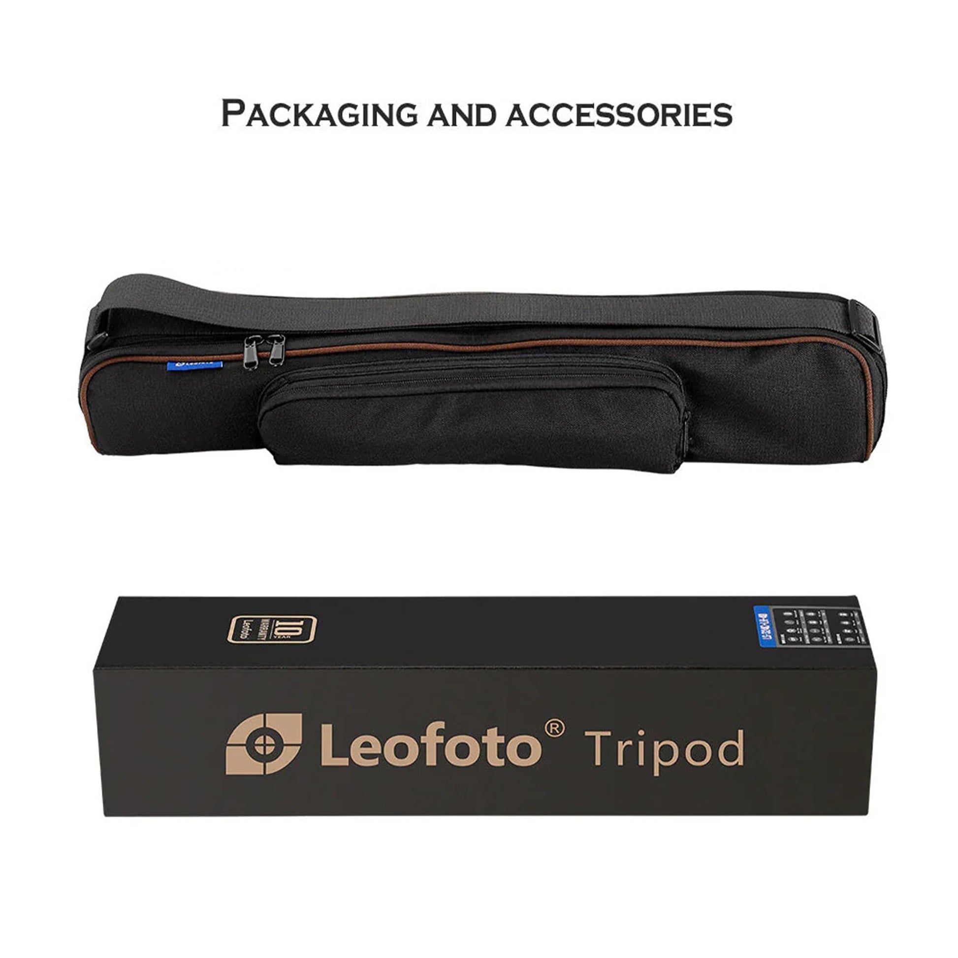 Leofoto - Trípode de viaje ligero de fibra de carbono de 60 pulgadas, trípode compacto profesional para cámara DSLR video, carga máxima de 45 lb/20 kg (LS-365CX)