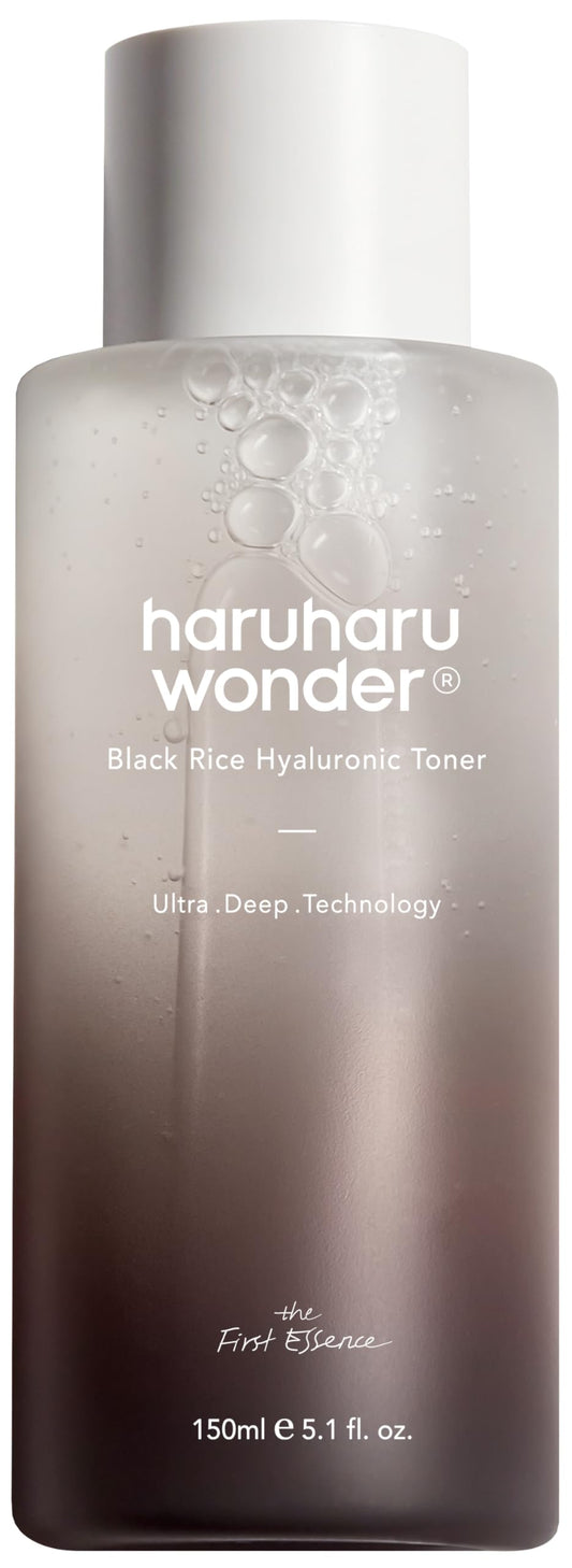 Haruharu Toner Facial de Arroz Negro Balanceador de PH Anti-oxidante 150ml