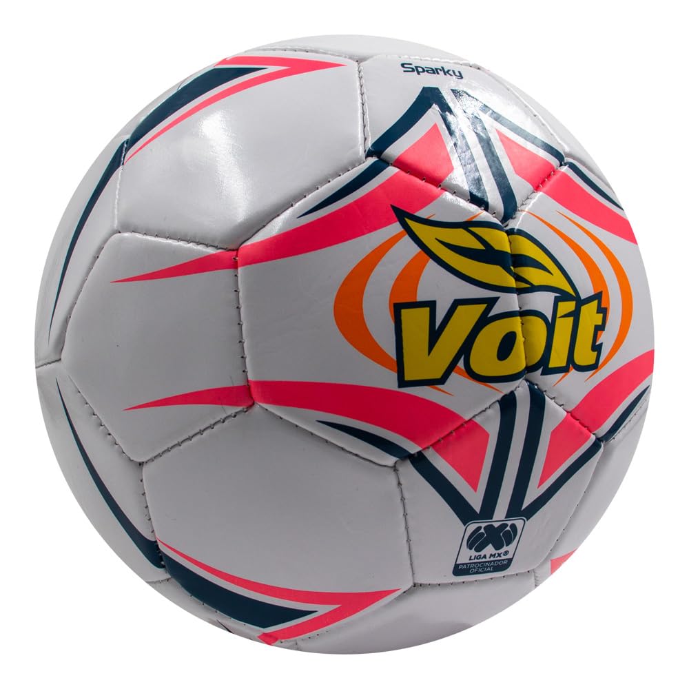 Balón de Fútbol Voit Blanco No. 3 Sparky S150 para Entrenamiento Ligero Infantil