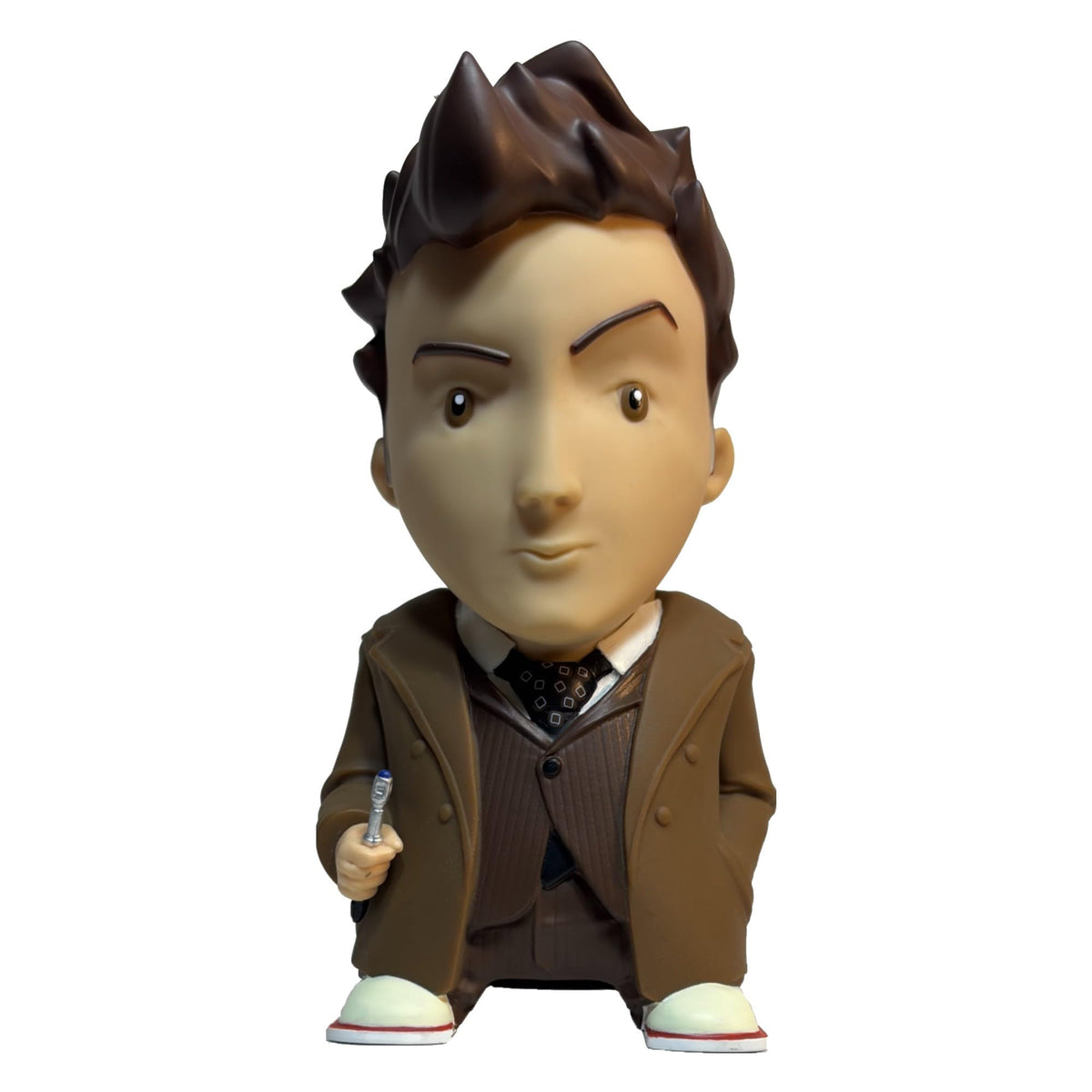 Altavoz Bluetooth FAMETEK Décimo Doctor de Doctor Who con Figura Parlante Seis Pulgadas y Citas Icónicas