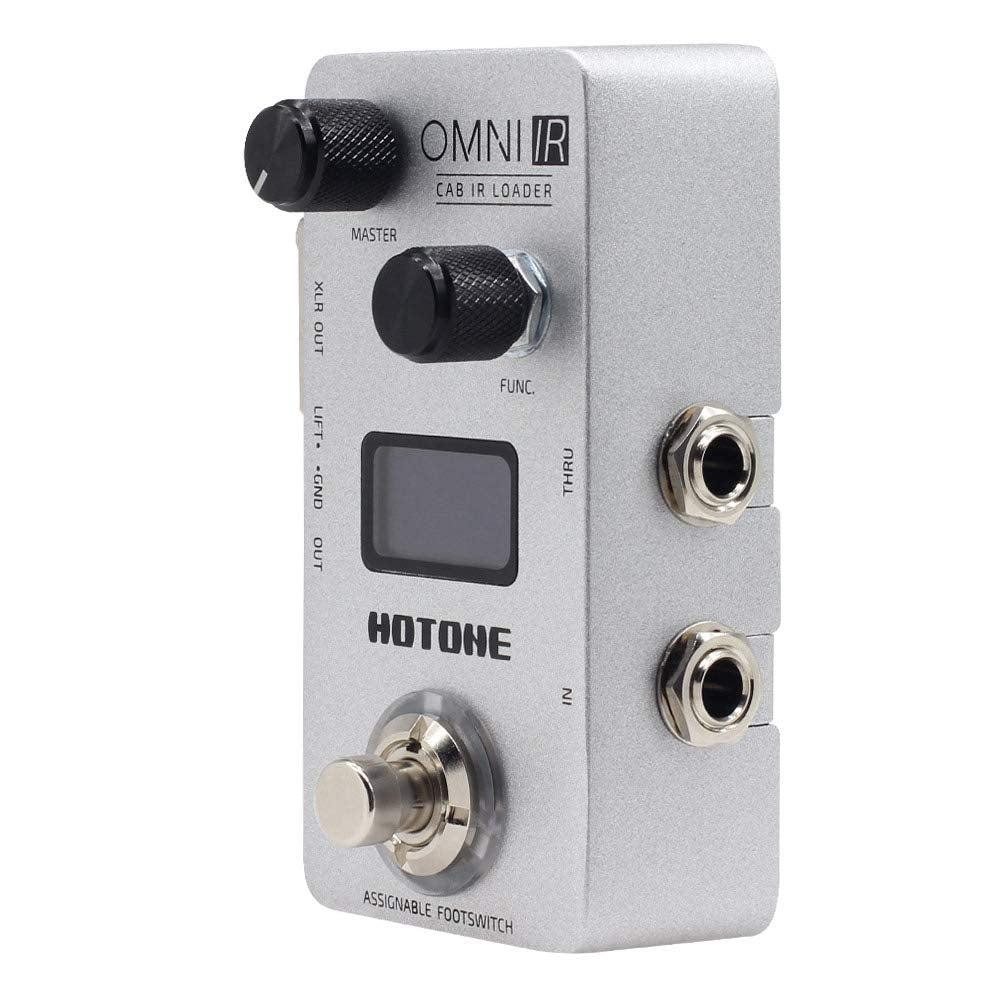 Hotone Omni IR Cabina Impulse Gabinetes de respuesta para altavoz Simulación Guitarra Pedal de efectos bajos