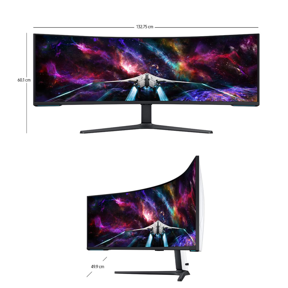 Monitor Gaming SAMSUNG 57 Pulgadas Curvo Odyssey Neo G9