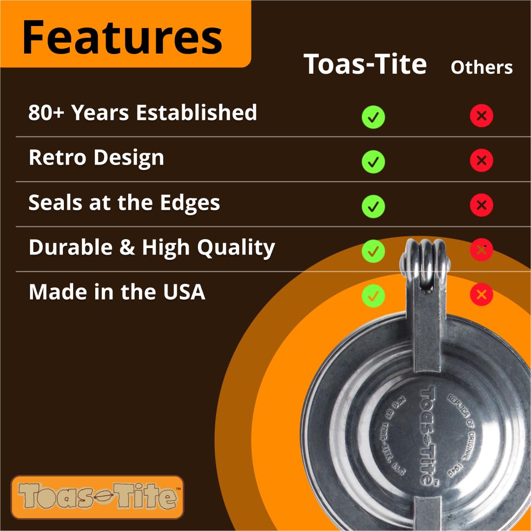 Parrilla para Sándwich Toas-Tite Plateado Regular
