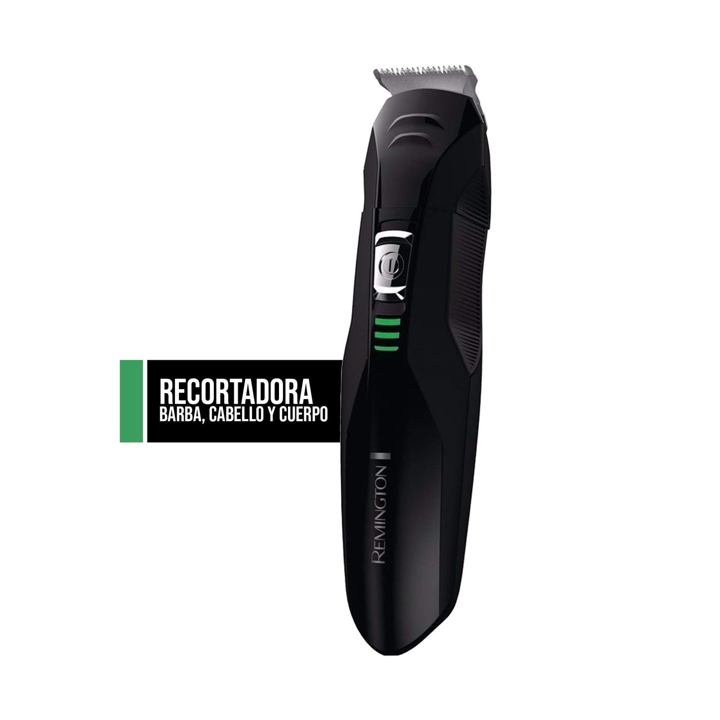 Remington Recortadora recargable para barba, bigote, nariz y oidos, pg6020b Negro