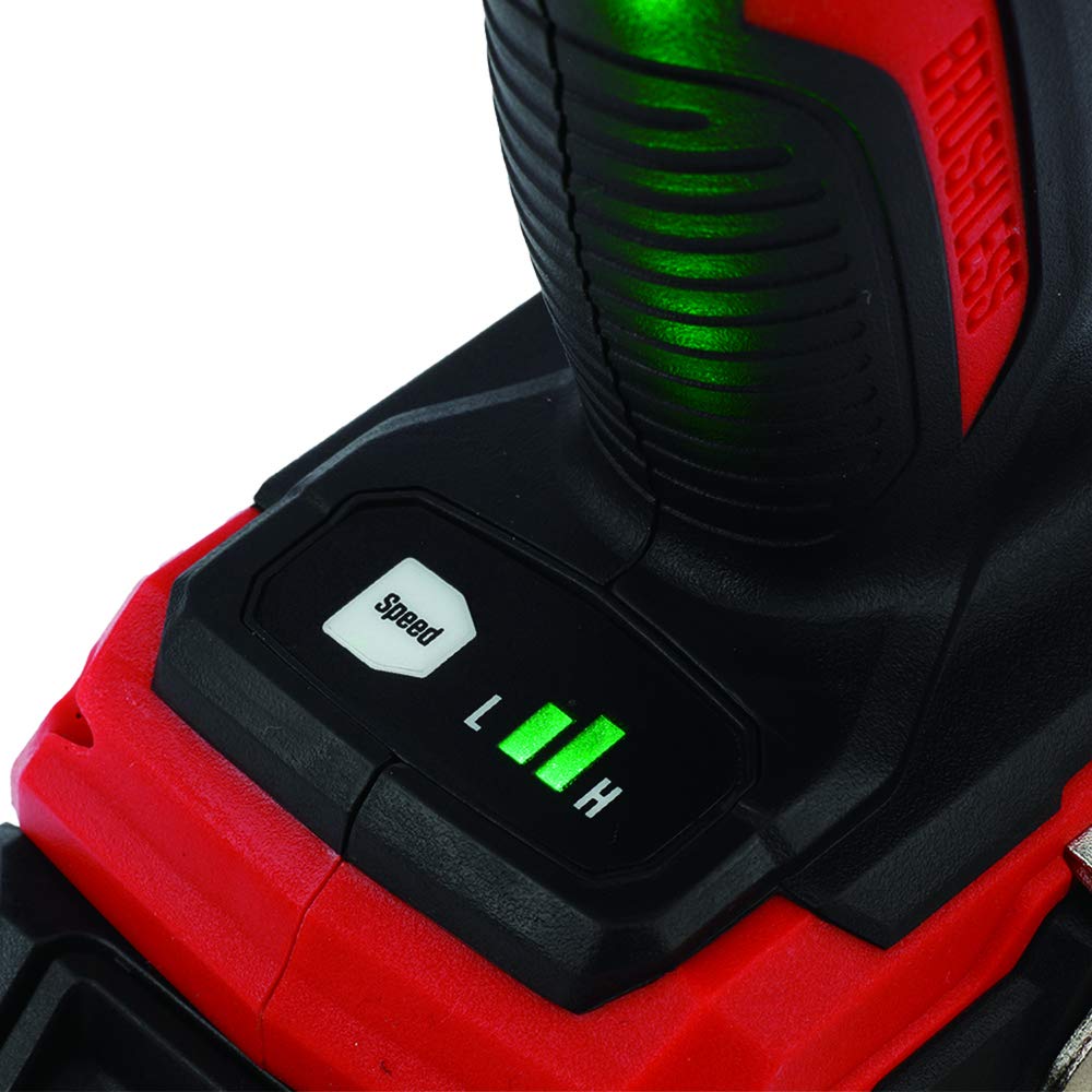 Skil - Kit de 2 herramientas: taladro inalámbrico PWRCore 12 sin escobillas de 12 V y 1/2 pulgada y destornillador de impacto hexagonal de 1/4 de pulgada, incluye dos baterías de litio de 2 Ah y un cargador estándar, CB738501